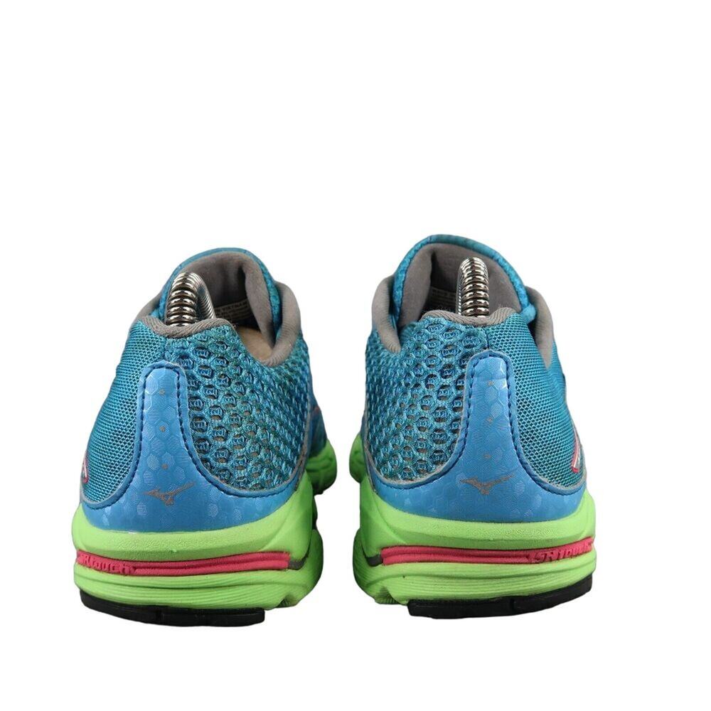 Mizuno Shoes Womens 8 Athletic Running Wave Inspire 9 Sport Trainer Active Blue - Picture 6 of 13